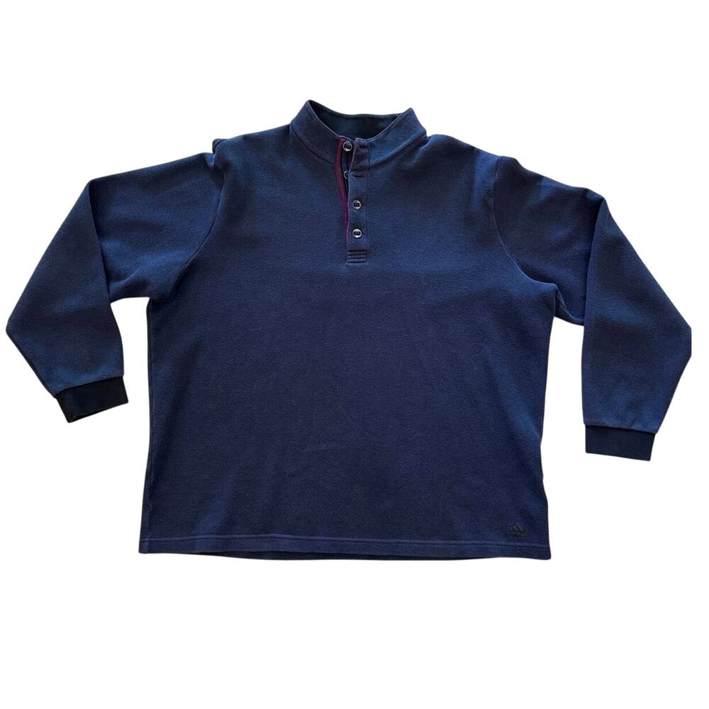 *Adidas Long Sleeve Men’s Blue Golf Shirt Size XL
